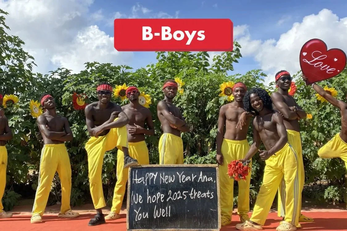 New Year Greeting video from Africa